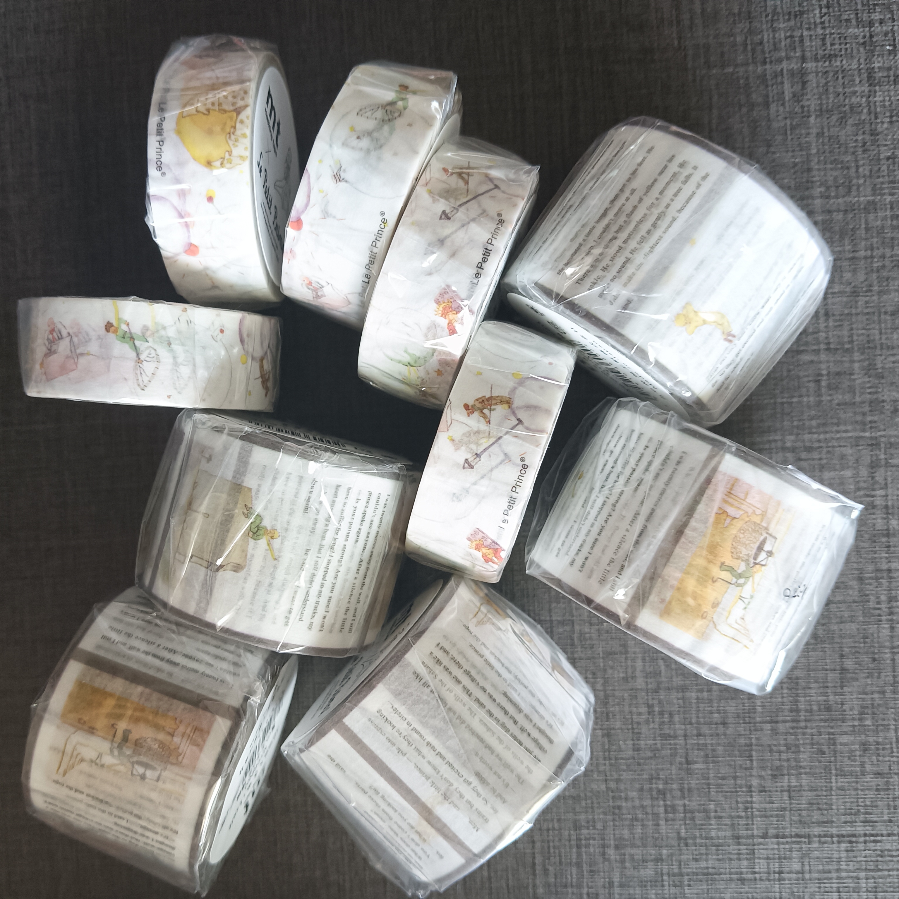 现货日本MT和纸胶带小王子系列使用标签手帐素材拼贴装饰