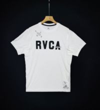 rvca sport 白色 弹力 速干 体恤