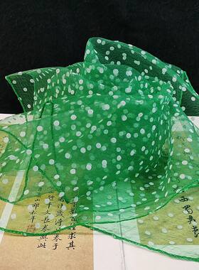 围巾丝巾纱巾披肩头巾大方巾波点