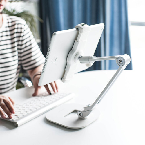 乐得手机铝合金夹具神器ipad支架