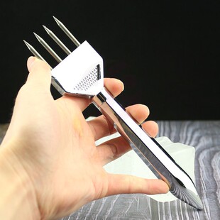 酒术全不锈钢四叉冰锥调酒冰叉鸡尾酒凿冰器圆球冰凿子冰箱除冰器