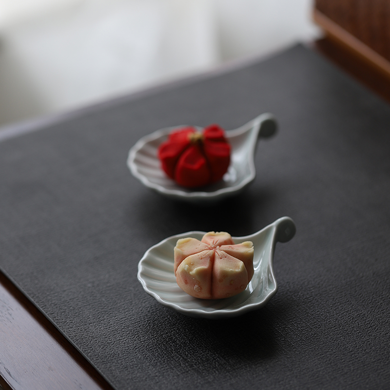 山水一间海贝型陶瓷调味碟酱油醋碟小号碟子大汤勺托餐具配件,餐饮具,碟,淘宝优惠券,粉丝福利购,淘宝优惠卷