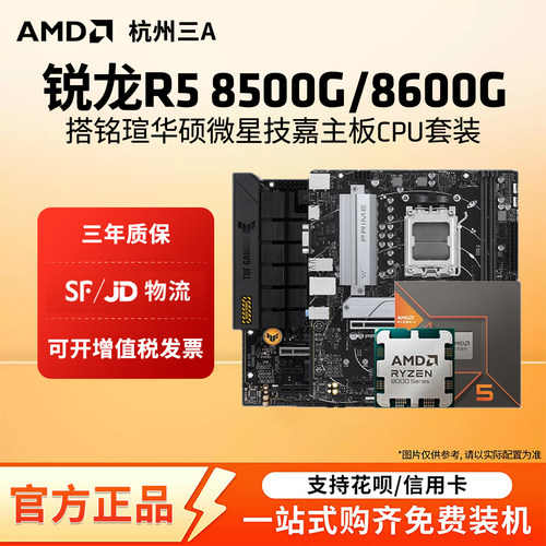 AMD锐龙R58500G/8600G套装