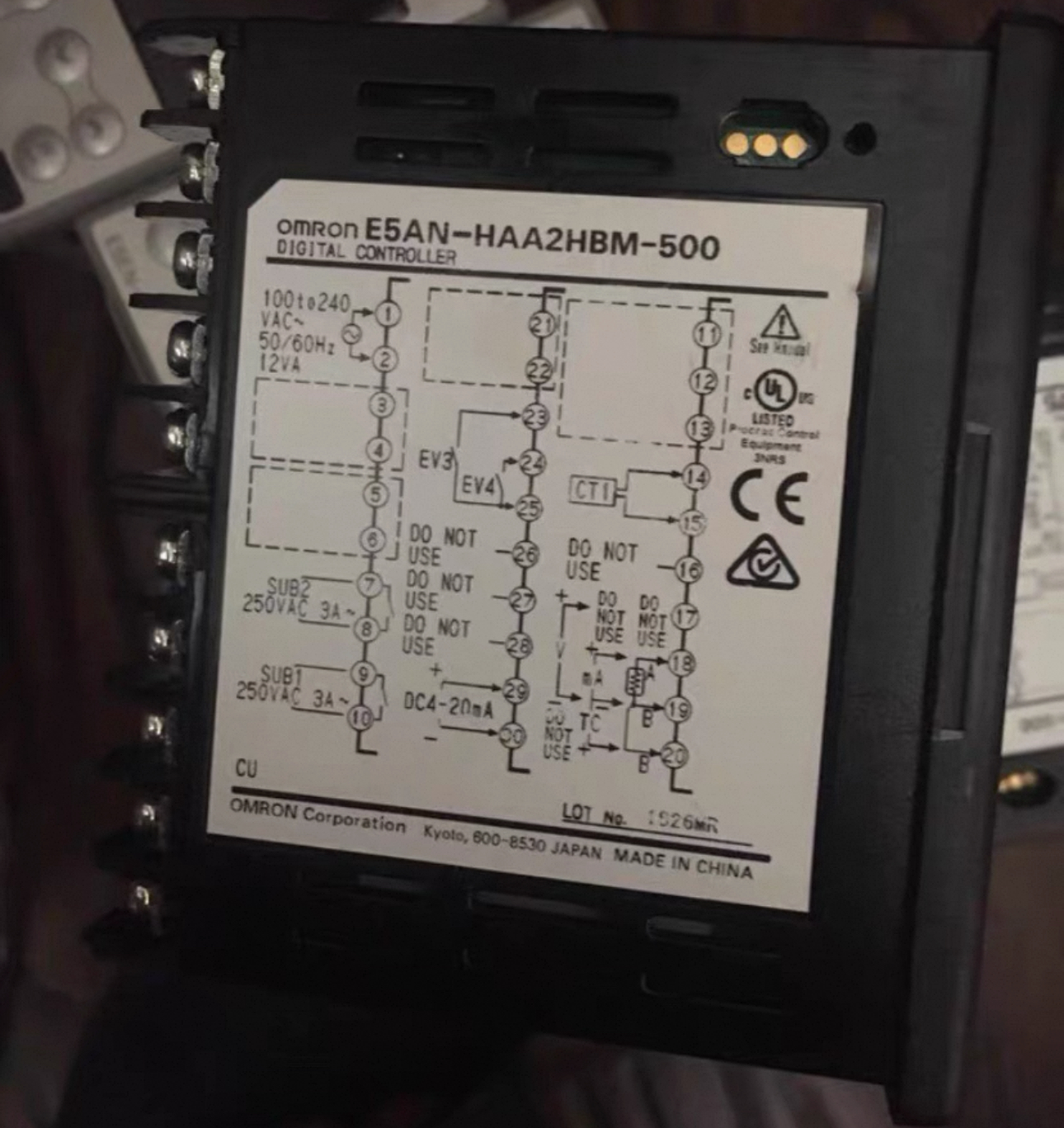库存 E5EN-HAA2HHBFM-500
