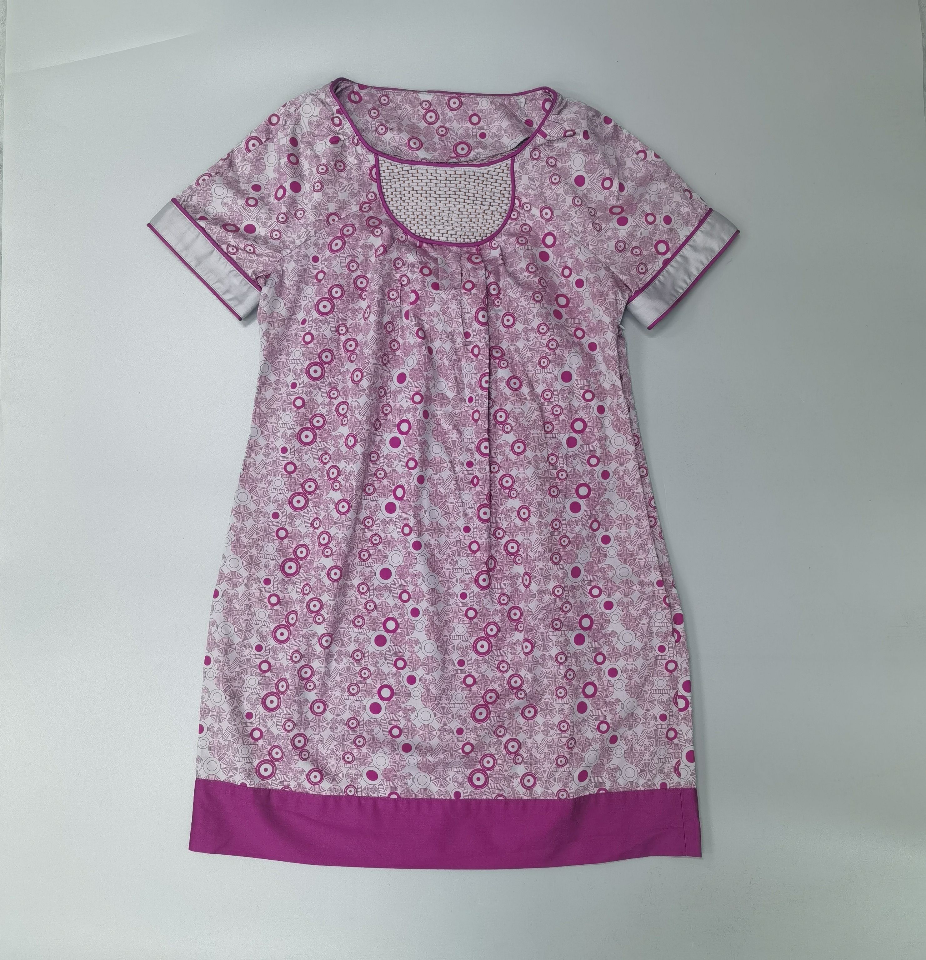 清货 女装女士外贸出口单碎花短袖长款上衣圆领连衣裙夏