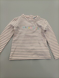 意大利外贸出口纯棉T恤衫女宝婴儿宝宝t恤女衣服儿童12个月新款