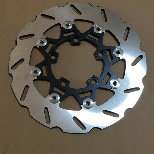 适用宗申赛科龙ZS250T-3前碟刹盘RT3原厂刹车盘前浮动盘ABS版RT3S