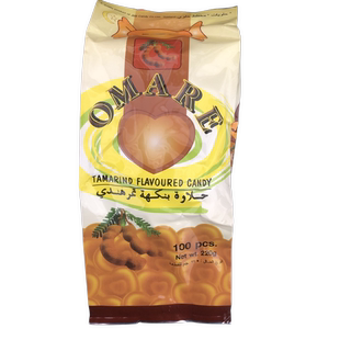 泰国进口零食OMARE 酸角糖心形糖酸子糖罗望子糖喜糖硬糖100粒/袋