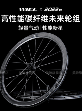 未来Wiel轮组公路自行车轮组碳纤维刀陶瓷真空开口胎碳圈轮毂车圈