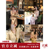 出水芙蓉 轻奢气质暗纹刺绣新中式 春秋装 唐装 国风外套 双版 雅乔