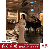 纯色百搭时尚 Sun雅乔 秋冬新款 休闲A字裙丝绒半身裙长裙