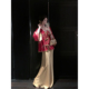 喜庆过年红色钉珠刺绣新中式 2026春装 国风外套女 马年吉服 雅乔