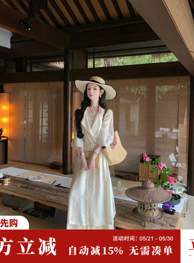 Sun雅乔【拿破仑】夏季长袖中长高级醋酸防晒风衣外套女宽松薄款
