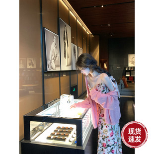 针织毛衣宽松慵懒开衫 早秋新款 保暖麻花外套 草莓牛奶 Sun雅乔