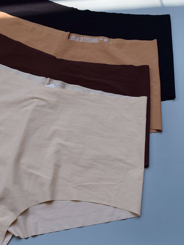 XL-3XL速干滑料裸感无痕自裁边性感美臀高腰女三角裤夏日内搭舒适,女士内衣/男士内衣/家居服,女三角裤,淘宝优惠券,粉丝福利购,淘宝优惠卷