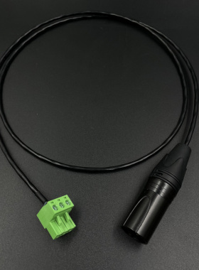 卡农转凤凰插订制线SCM810自动混音器拆卸式模块接头PCB转XLR平衡