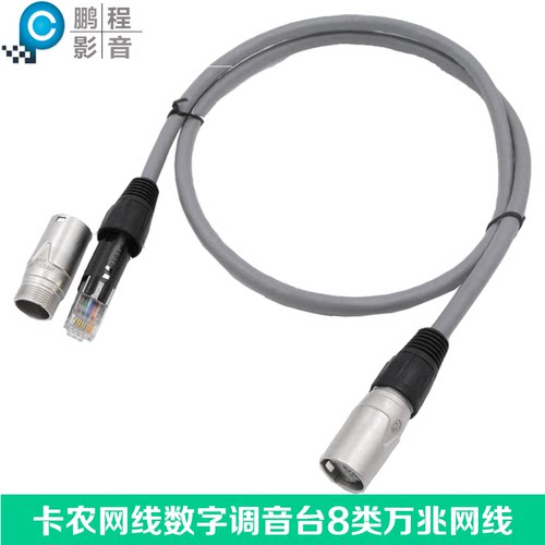 AES50数据线数字调音台Midas M32 VI6串联万兆网线网络远程扩展线