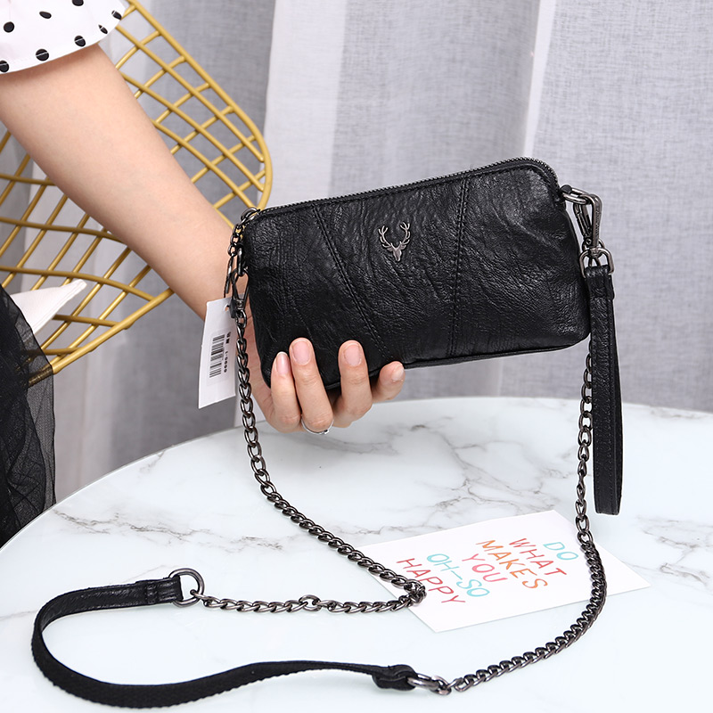 欧美风女士休闲迷你单肩小跨包