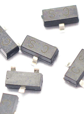 贴片三极管 2SA733 A733 CS 0.15A/50V PNP SOT23 (20只)