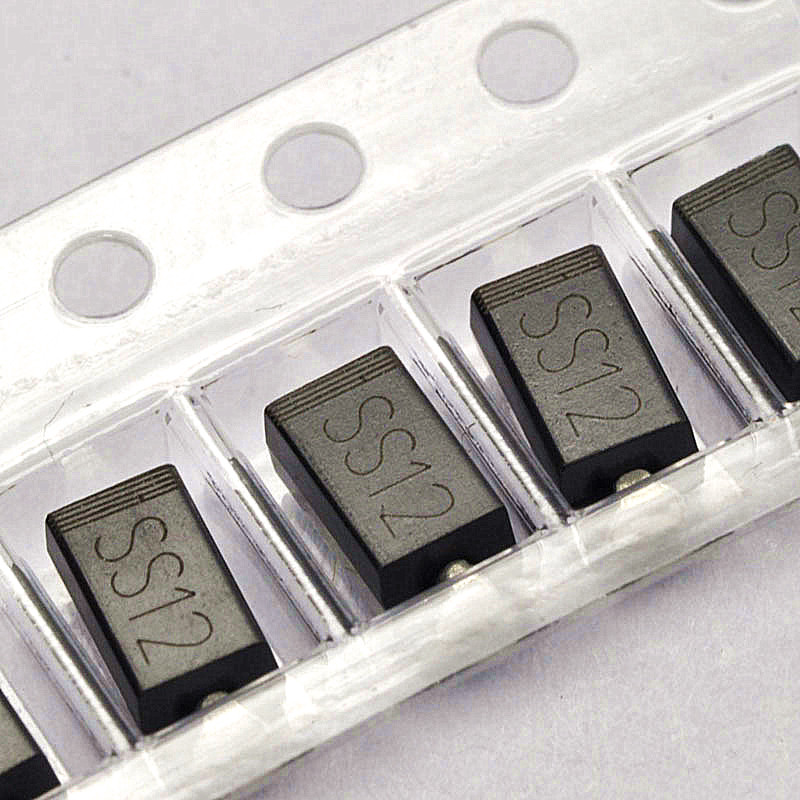 贴片SS12 1N5817 1A/20V DO-214AC 肖特基二极管 (50只)