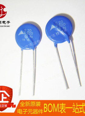 B72220S321K101 S20K320 压敏电阻 320V 8000A 720pF 直径 20MM