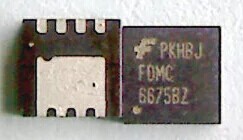 P沟道场效应管 FDMC6675BZ  封装QFN