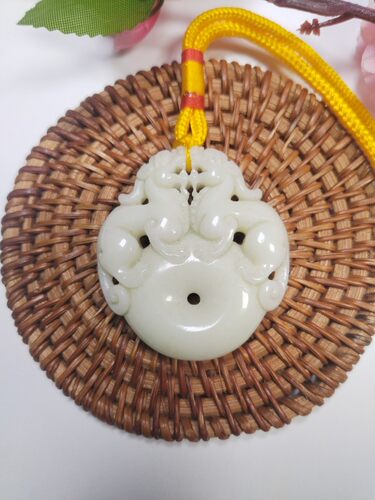 陕西蓝田玉双貔貅财源滚滚吊坠包坠葫芦兔万能饰品天然藏品直销