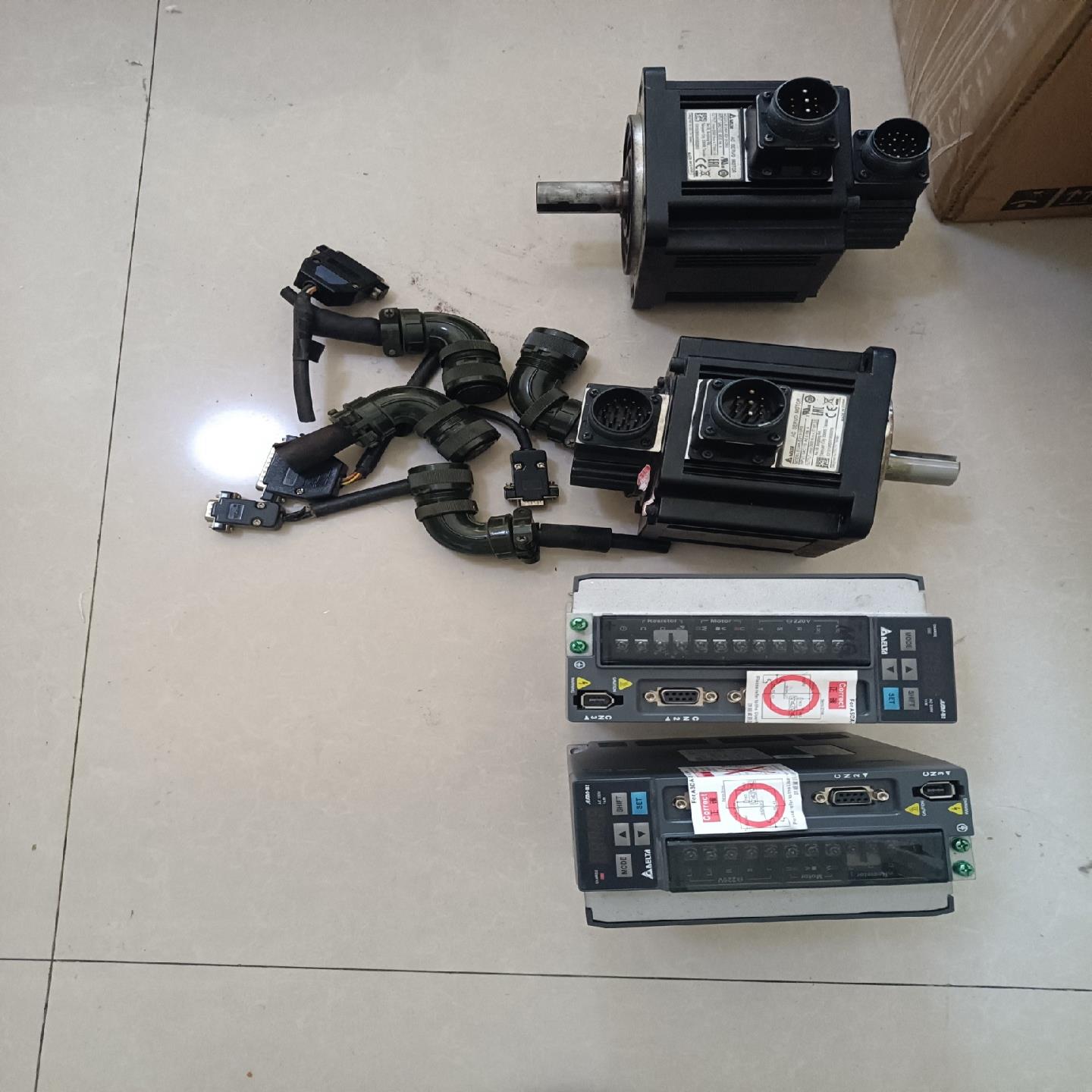 适用台达伺服驱动+电机套装B21000w 议价