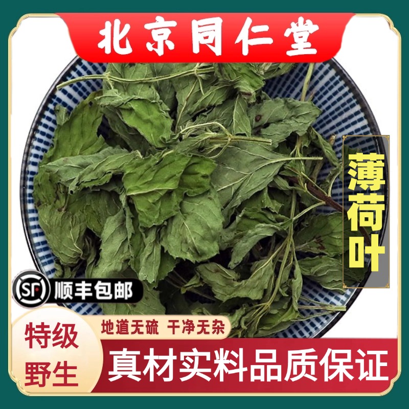 同仁堂正品特级野生薄荷叶中药材