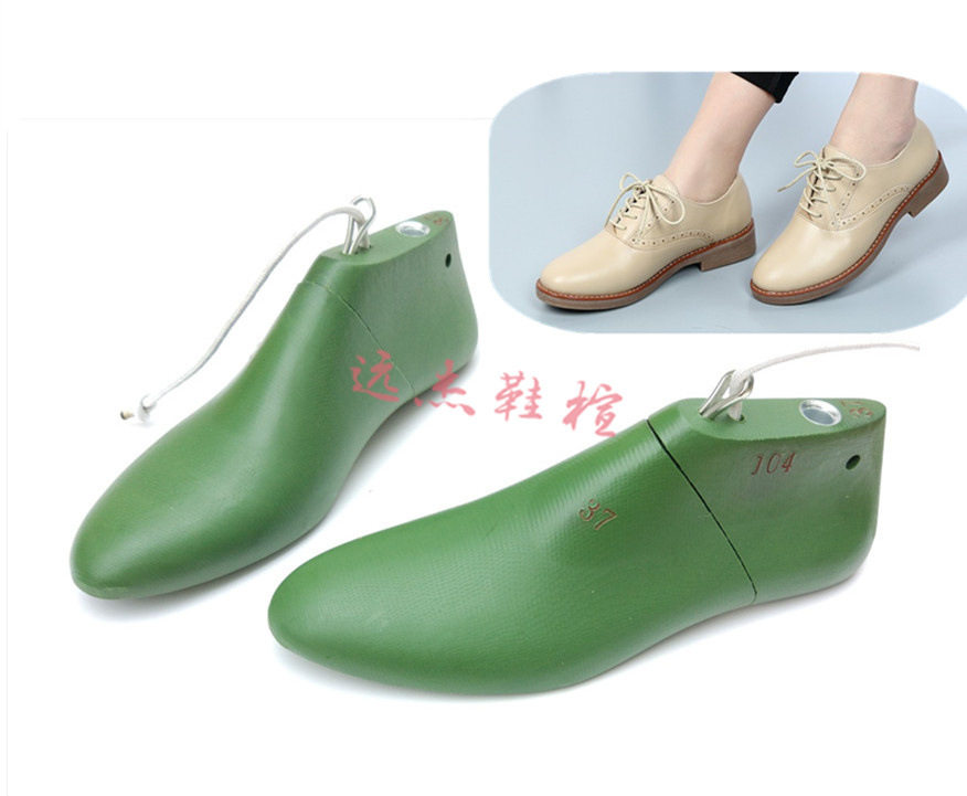 女装低邦平跟鞋楦,英伦风布洛克深口小皮鞋圆头楦头女104