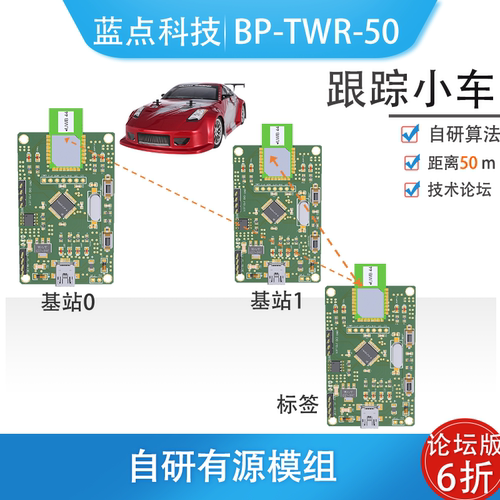 开发板DW1000定位跟踪测距DWUWB