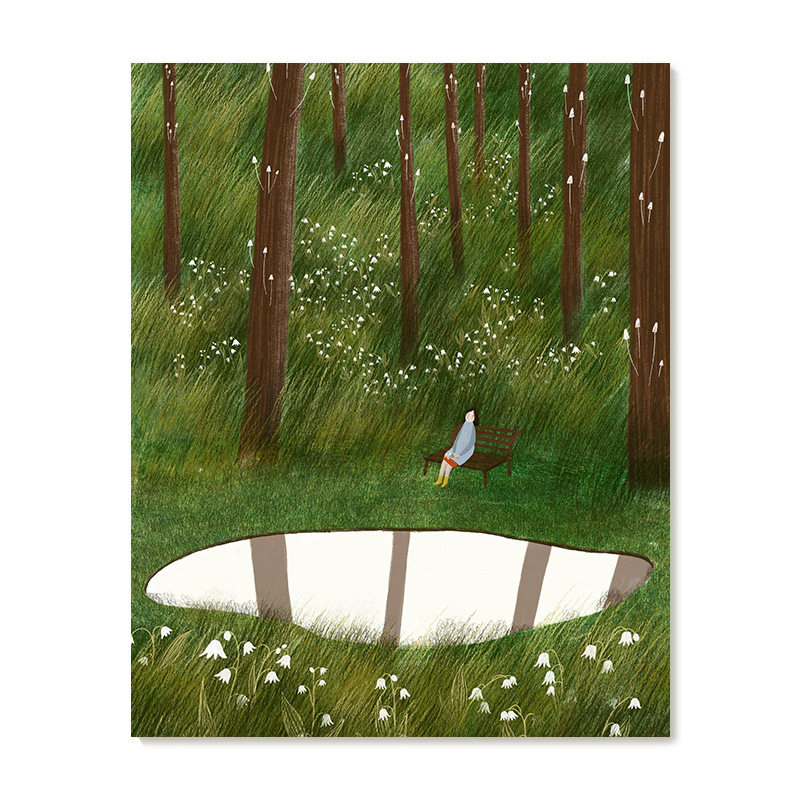 【艺术版画】插画师Laivi Poder复刻艺术版画治愈系田园装饰画芯