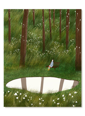 【艺术版画】插画师Laivi Poder复刻艺术版画治愈系田园装饰画芯