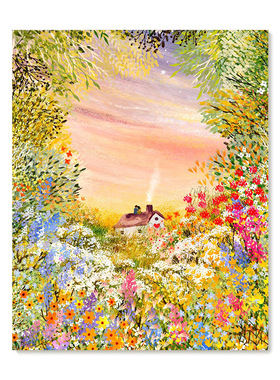 【艺术版画】插画师Laivi Poder复刻艺术版画治愈系田园装饰画芯