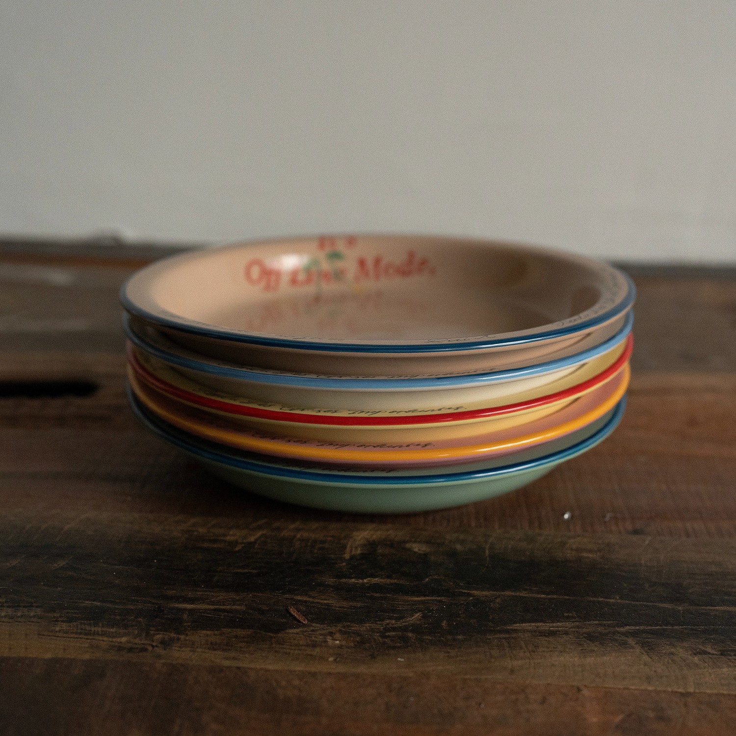 JinMarket 韩国代购 HOTEL827官方授权 24夏季新款陶瓷复古餐盘