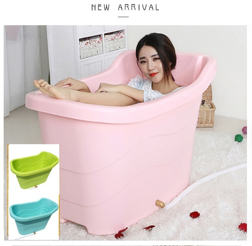 中国春竹正品泡澡桶特厚大人儿童