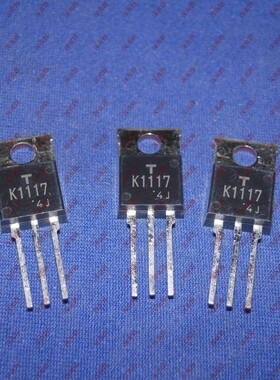 场效应管2SK1117 K1117 TOS TO220F 6A600V进口全新开关MOS管芯片