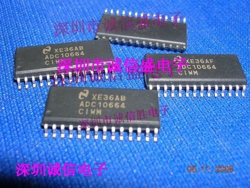 数据转换器ADC10664 ADC10664CIWM NS SOP28 进口原装电子配件