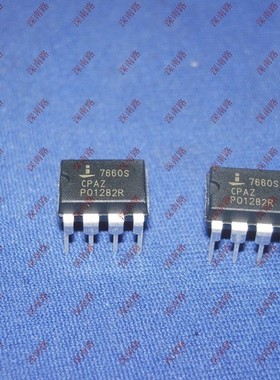 电压转换器ICL7660SCPAZ ICL7660S 7660S DIP8 原装进口电子配件
