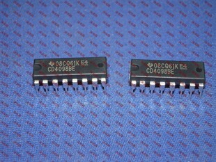 进口原装CD4098BE CD4098 DIP-16 TI 单稳态多谐振荡器芯片