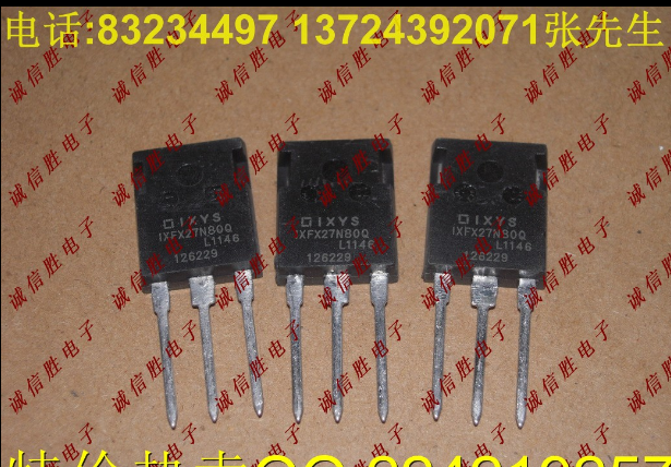 大功率场效应管IXFX27N80Q2727