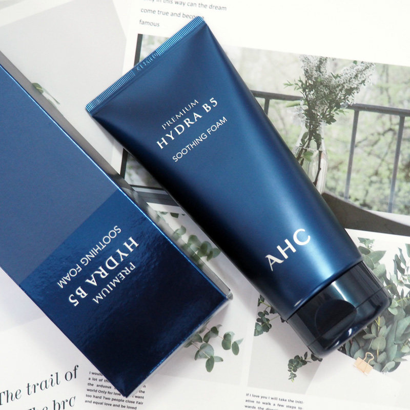 AHC B5玻尿酸洗面奶女补水清洁毛孔高保湿 孕妇可用 正品