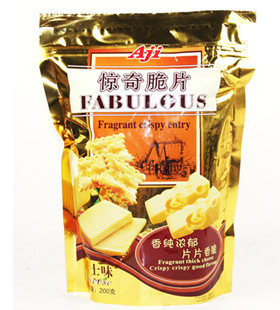 aji尼西亚惊奇脆片苏打饼干200g