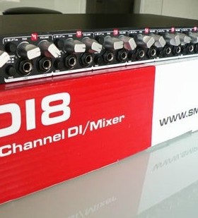 【纯行】SM PRO AUDIO DI8 DI8E 8通道DI盒及线路混音器