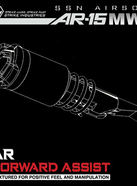 JMT姐妹团MWS  SI 排障钮 助推钮 CNC 多色M4 SSN AR 激光