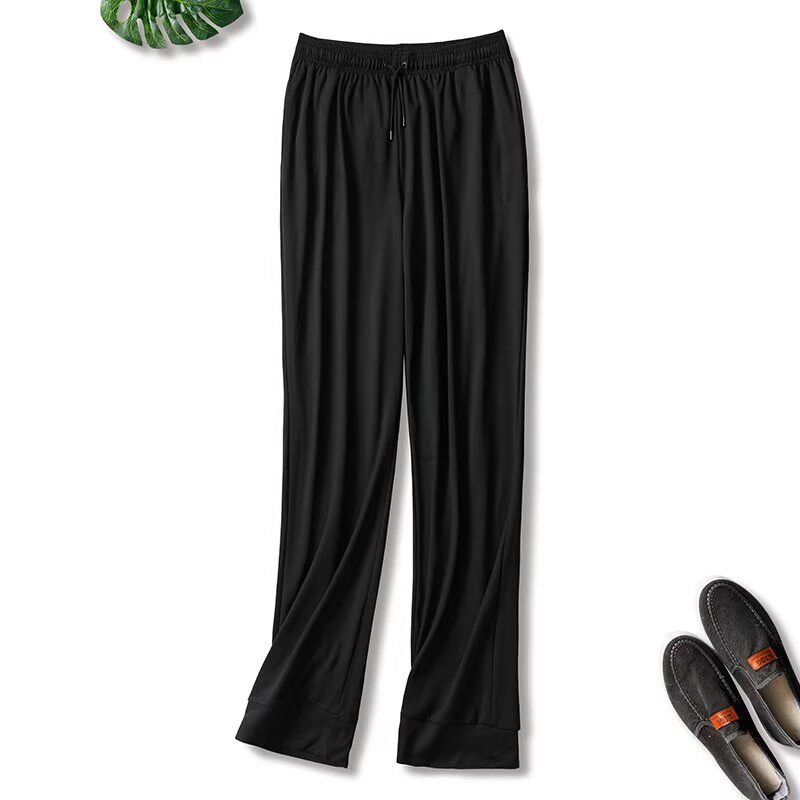 速干运动裤男士春秋款宽松跑步健身加绒薄款收口休闲外贸户外长裤