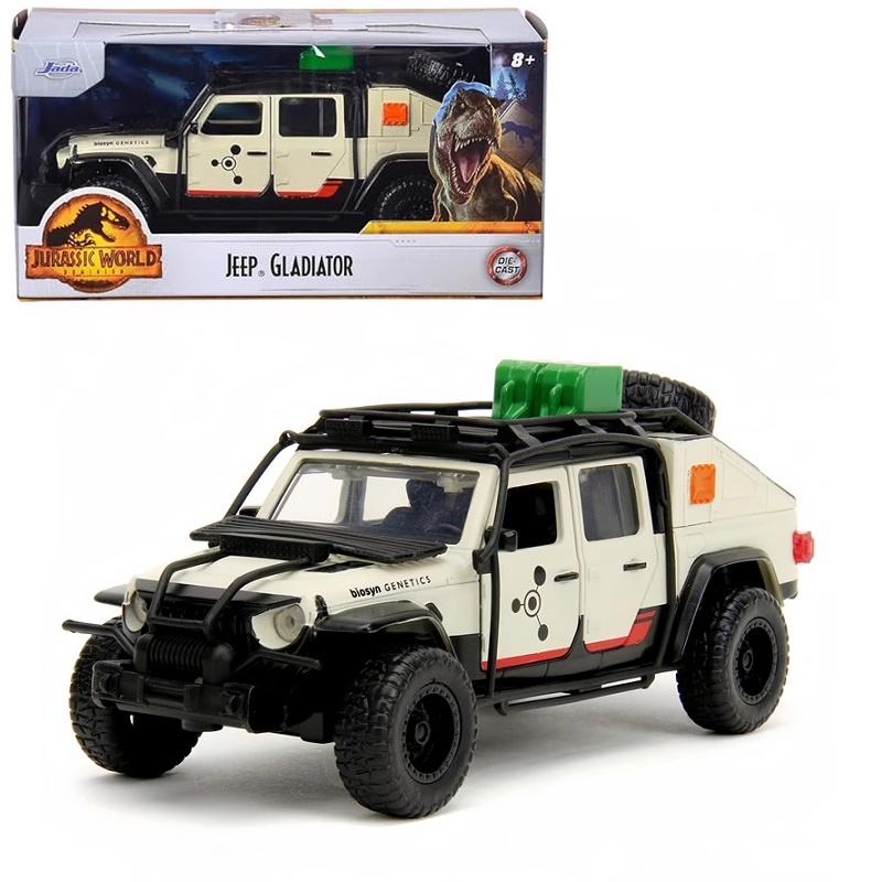 美国Jada 侏罗纪公园世界合金车模模型JPPE福特探险者角斗士吉普