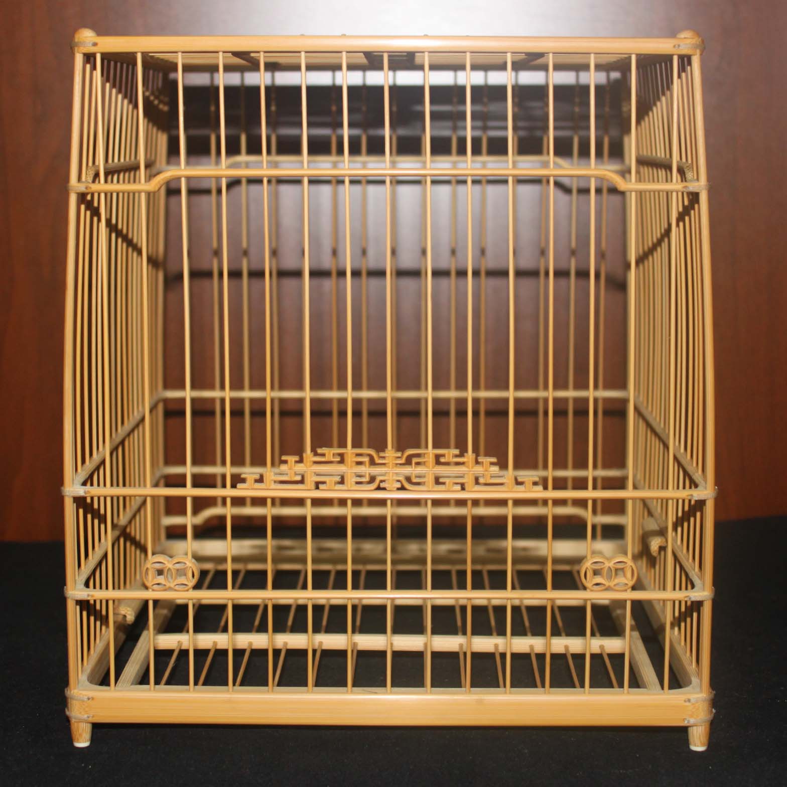 绣眼鸟笼苏州名家琉青大镶顶寿字门绣眼亮笼绣眼板笼