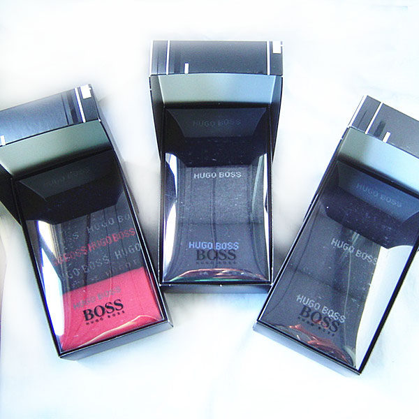 包邮！生日情人礼物德国HUGO BOSS男士袜子棉春秋冬商务3双装礼盒