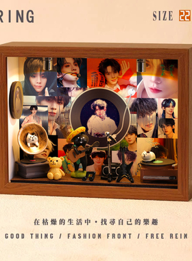 左航周边音乐专辑相框创意桌面礼物造景摆件生日礼品送男生女生